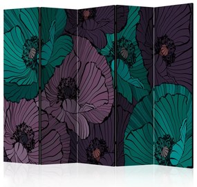 Artgeist Paraván - Flowerbed [Room Dividers]