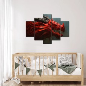 Obraz - Drak (150x105 cm)