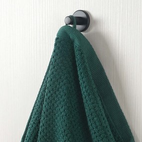 Goldea bavlnený froté uterák / osuška micro pure - smaragdovo zelený 30 x 50 cm