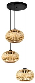 Eglo 43864 - Luster na lanku AMSFIELD 3xE27/40W/230V pr. 48 cm