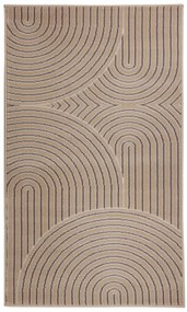 Alfa Carpets, Kusový koberec Thumbs ivory, 80x150, béžová, obývacia izba