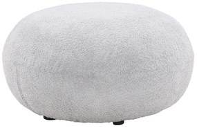 Taburet BOLOGNA priemer 74 cm, svetlo sivý