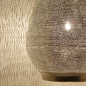 Luxusná strieborná lampa Maskatta