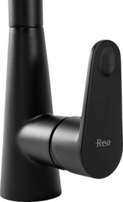 Rea Mild, stojanková kuchynská batéria, čierna matná, REA-B4800