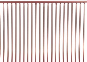 Sada 2 kovových barových stoličiek ružovozlatá FREDONIA Beliani