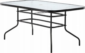 Garden Line PRAVOUHLÝ ZÁHRADNÝ STÔL 150 x 90 x 70 cm