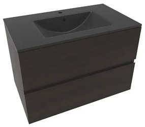 Kúpeľňová skrinka Naturel Verona 80x50x45,5 cm mat VERONA80TDU4, 1 ks