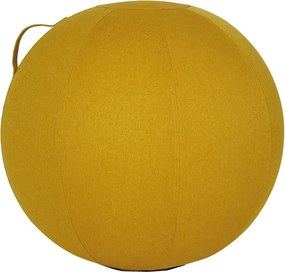 Ergonomická lopta na sedenie, žltá