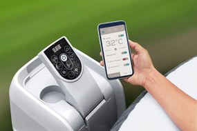 BESTWAY Lay-Z-Spa Cabo EnergySense Smart HydroJet Vírivka, 180 x 180 x 71 cm, 6 osôb 6001R