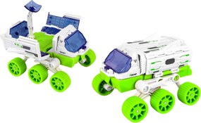 LEAN Toys Súprava vesmírnych vozidiel 6v1 rover Satelit Astronóm pre deti