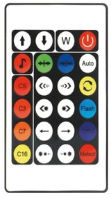 LED RGBW Stmievateľná stojacia lampa LOLLY LED/5W/230V + diaľkové ovládanie