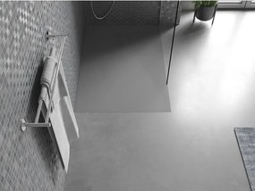 Mexen Bert, SMC obdĺžniková sprchová vanička 120 x 90 cm, šedá, 4K619012