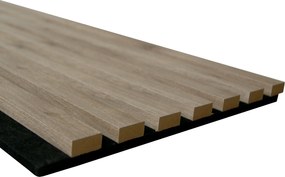 TRENDIE 3D Drevené lamely na stenu 275x30 cm - ORECH
