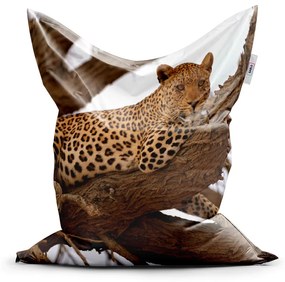 Sablio Sedací vak Leopard 2 - 150x100 cm