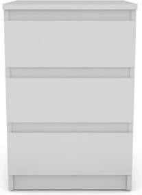 Skrinka/vysoký nočný stolík Carlos 403S, biela