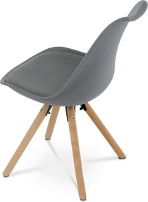 Jedálenská stolička sivá CT-762 GREY