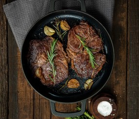 Liatinová panvica »Sous-Chef«, COMBEKK