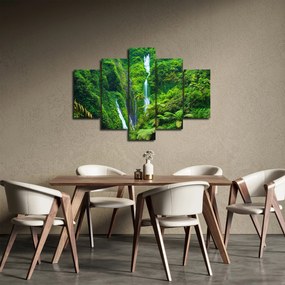 Obraz - Vodopády Madakaripura, východná Java, Indonézia (150x105 cm)