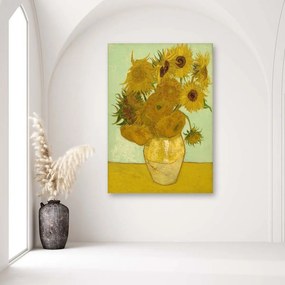 Obraz na plátně REPRODUKCE Slunečnice - V. van Gogh - 70x100 cm