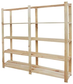 ATMOWOOD Drevený regál 170 x 170 x 28 cm