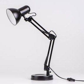 Brilagi - LED Stolná lampa ROMERO 1xE27/10W/230V čierna