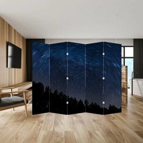 Paraván - Nočná obloha (210x170 cm)