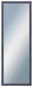 DANTIK - Zrkadlo v rámu, rozmer s rámom 50x140 cm z lišty LYON modrá (2668)