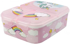 Multibox na desiatu Unicorn s 3 priehradkami