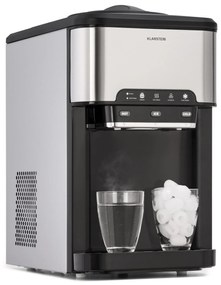 Klarstein Aqueous, výrobník ľadu 3 v 1, kocky ľadu, 20 kg/24h, dávkovač vody: horúca a studená