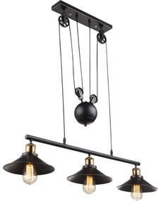 Globo 15053-3 - Luster LENIUS 3xE27/60W/230V