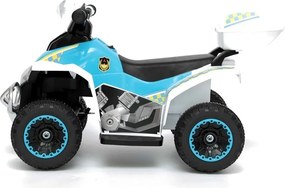LEAN CARS Nabíjateľná štvorkolka GTS1188-A Police White