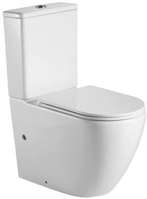 WC bezokrajové Igar + doska s pomalým sklápaním