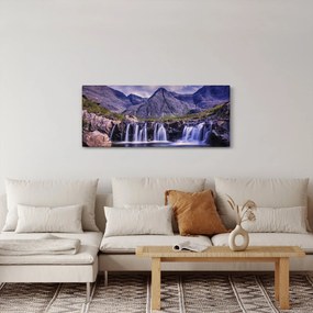 Obraz vodopádov (120x50 cm)