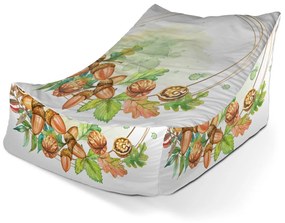 Sablio Sedací vak Lounge Dary jesene - 80 x 95 x 50 cm