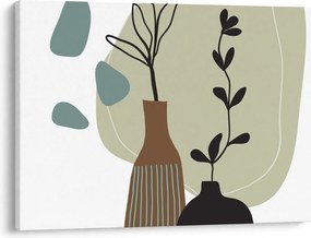 Obraz - Kvety vo váze N⁰2 (70x50 cm)