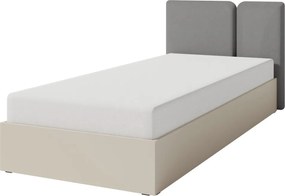 Posteľ Lucky 90x200 cm, béžová