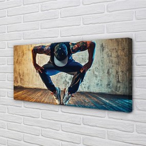 Obraz canvas Muž hip-hop 100x50 cm