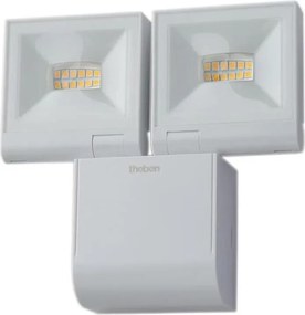theben - LED Nástenný reflektor 2xLED/10W/230V biela IP55