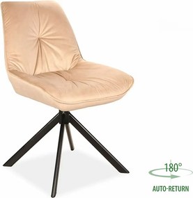 SI Boogie I Velvet stolička béžová
