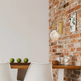 Nástenné svietidlo ASTRID 1xE27/60W/230V zlatá