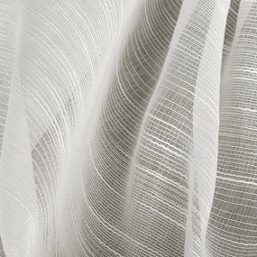 ZÁCLONA NA KRÚŽKOCH ASTERA 140X250 CM KRÉMOVÁ