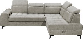 XXXLutz ROHOVÁ SEDAČKA, textil, taupe MID.YOU - Sedačky - 002220042301