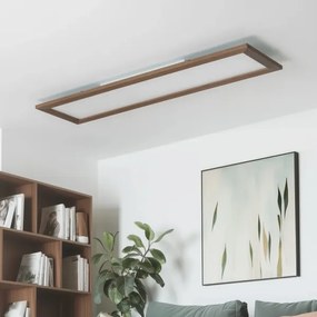 Brilagi - LED Stmievateľné svietidlo SLIMFRAME WOOD LED/58W/230V 124x34 cm + DO