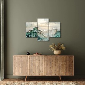Obraz - 3D abstrakcie mora (90x60 cm)
