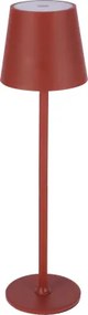 JU Stolná lampa 11 x 37 cm, červená