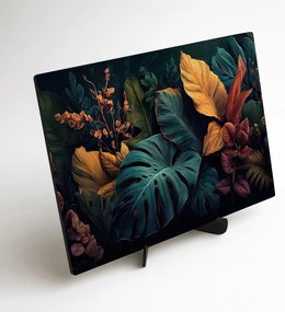 DUBLEZ | Moderný obraz do obývačky - Neonová džungľa