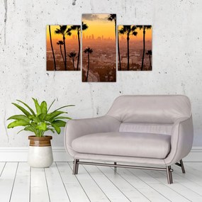 Obraz - Panorama Los Angeles (90x60 cm)