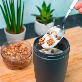 Westmark Dvojdielna dóza na desiatu, 700 ml, antracit, S