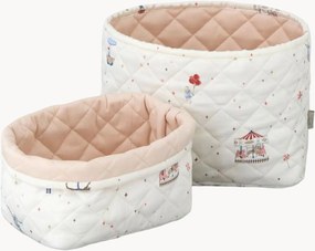 Detské bavlnené úložné košíky Carousel, 2 ks