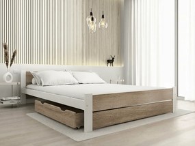 Úložný box pod posteľ 98 cm, dub sonoma